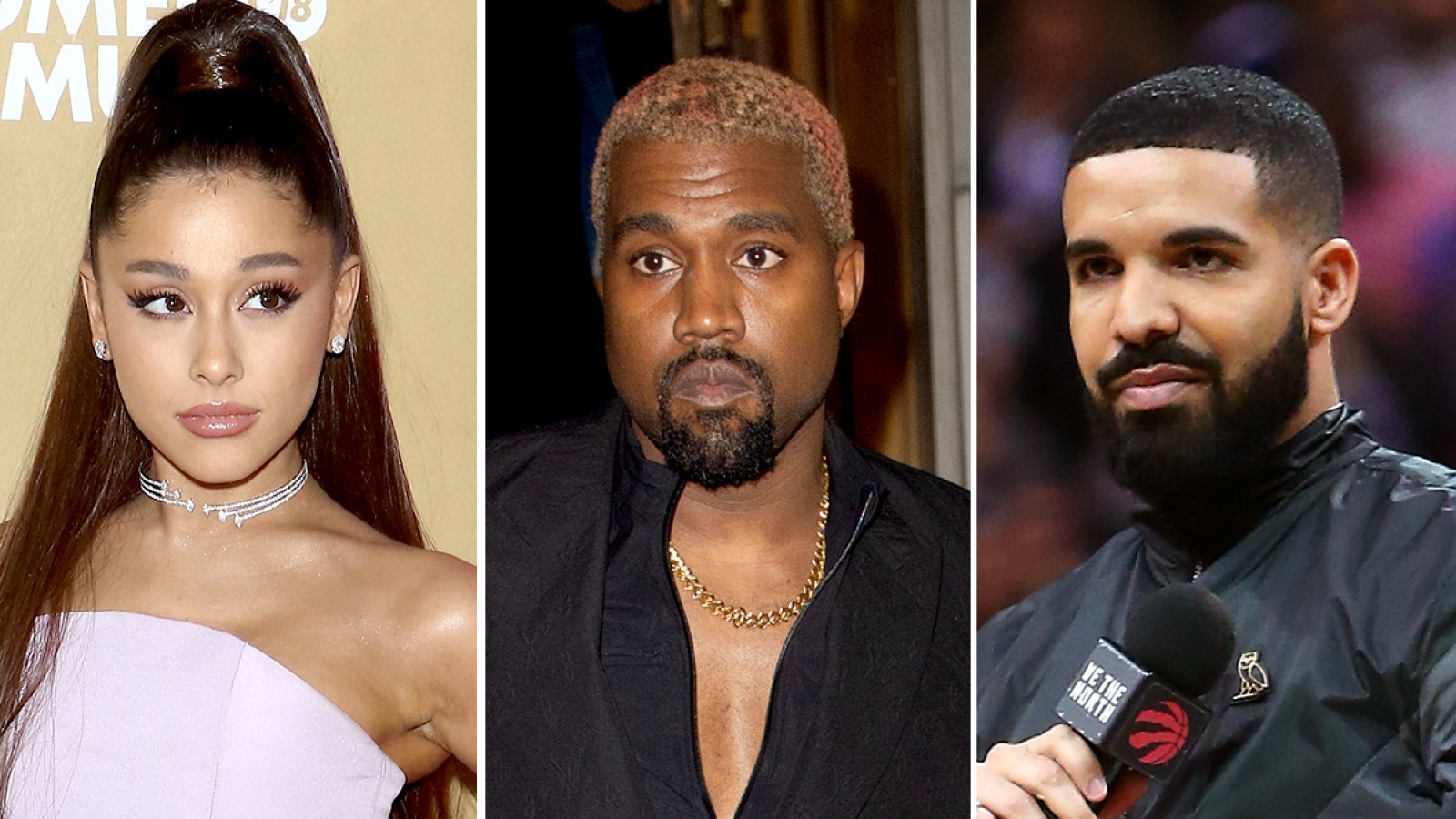 ariana-grande-kanye-west-drake twitter fight