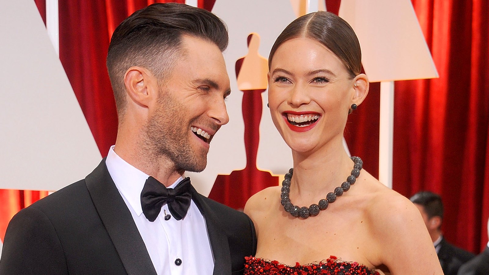 Adam Levine and Behati Prinsloo