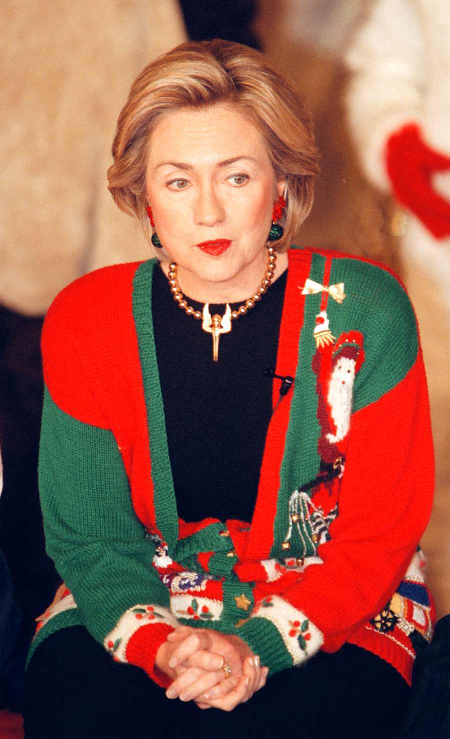 celebrity ugly christmas sweater