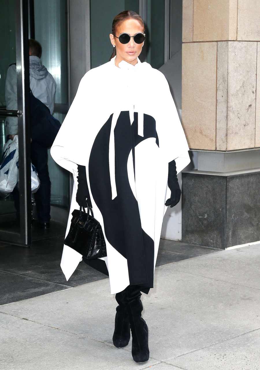 jennifer-lopez-black-and-white-coat-second-act-press