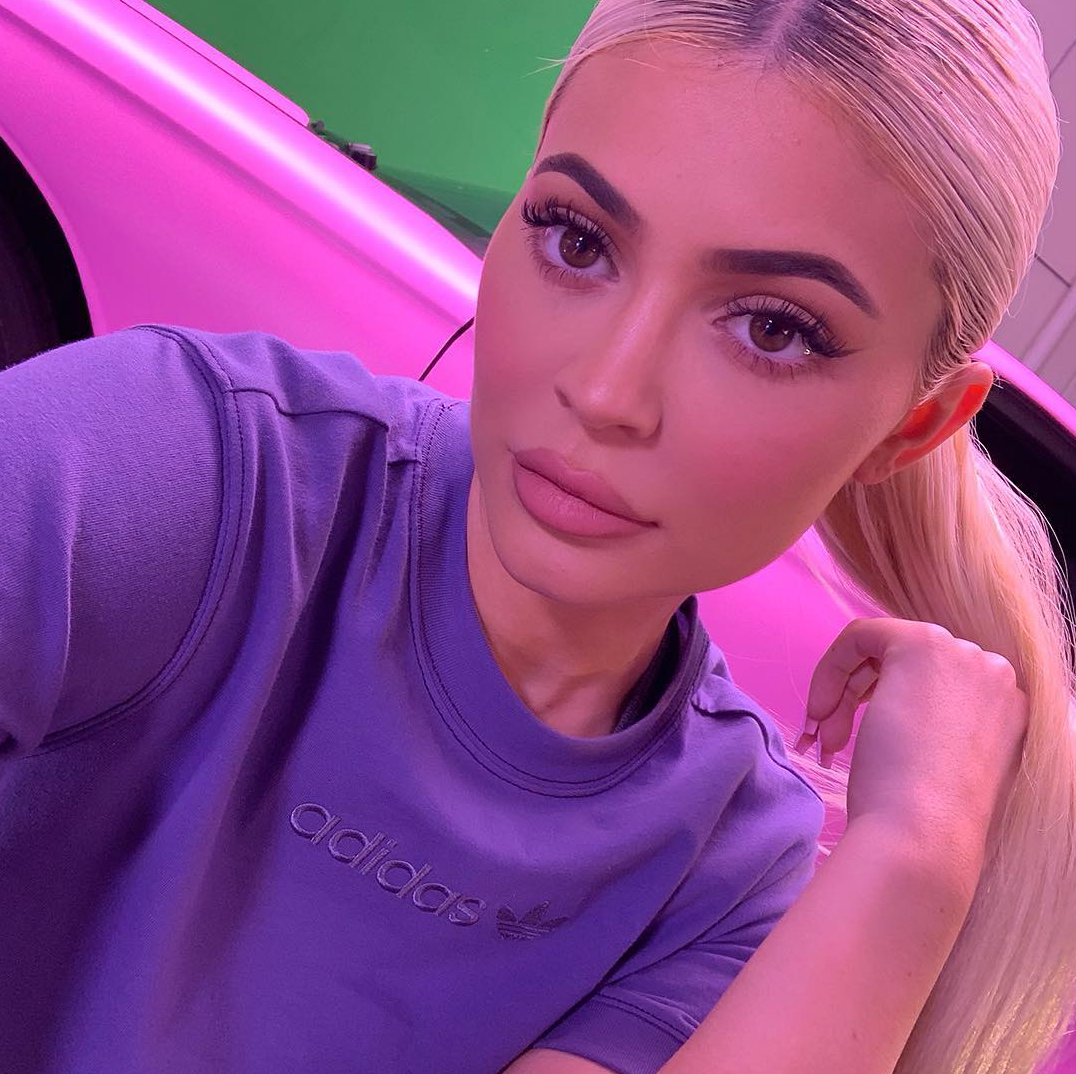 kylie jenner adidas falcon
