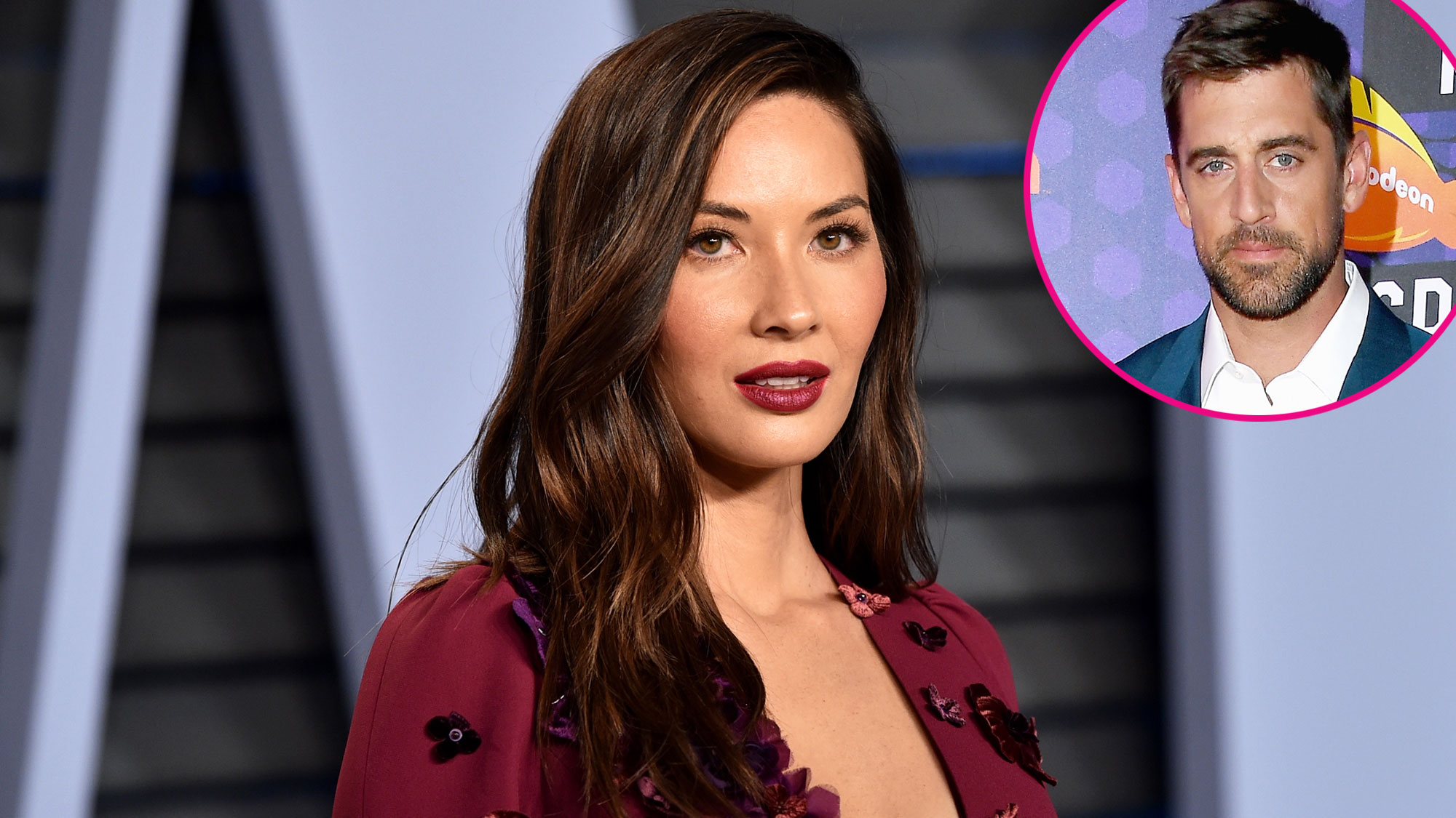 Olivia Munn and Aaron Rodgers