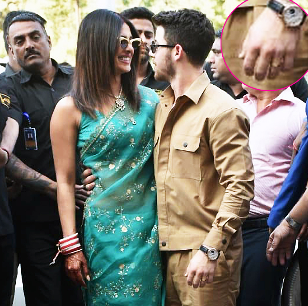 Priyanka Chopra Nick Jonas Wedding Ring