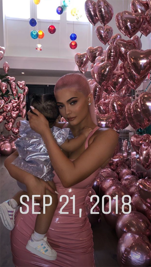 kylie jenner stormi webster 2018