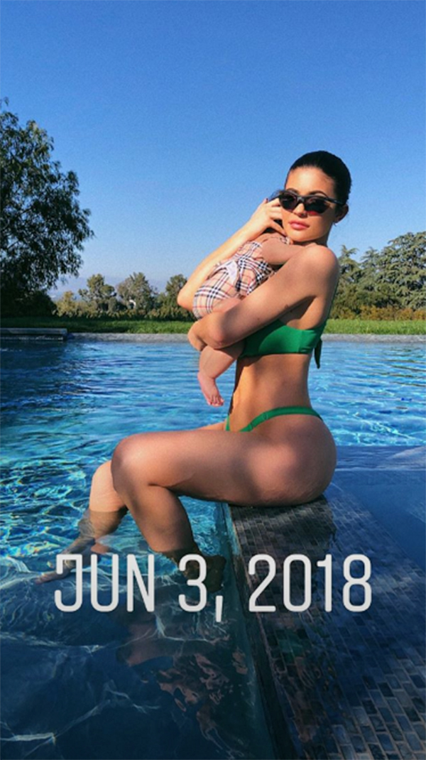 kylie jenner stormi webster 2018