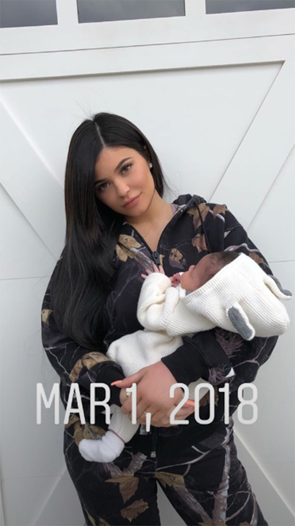 kylie jenner stormi webster 2018