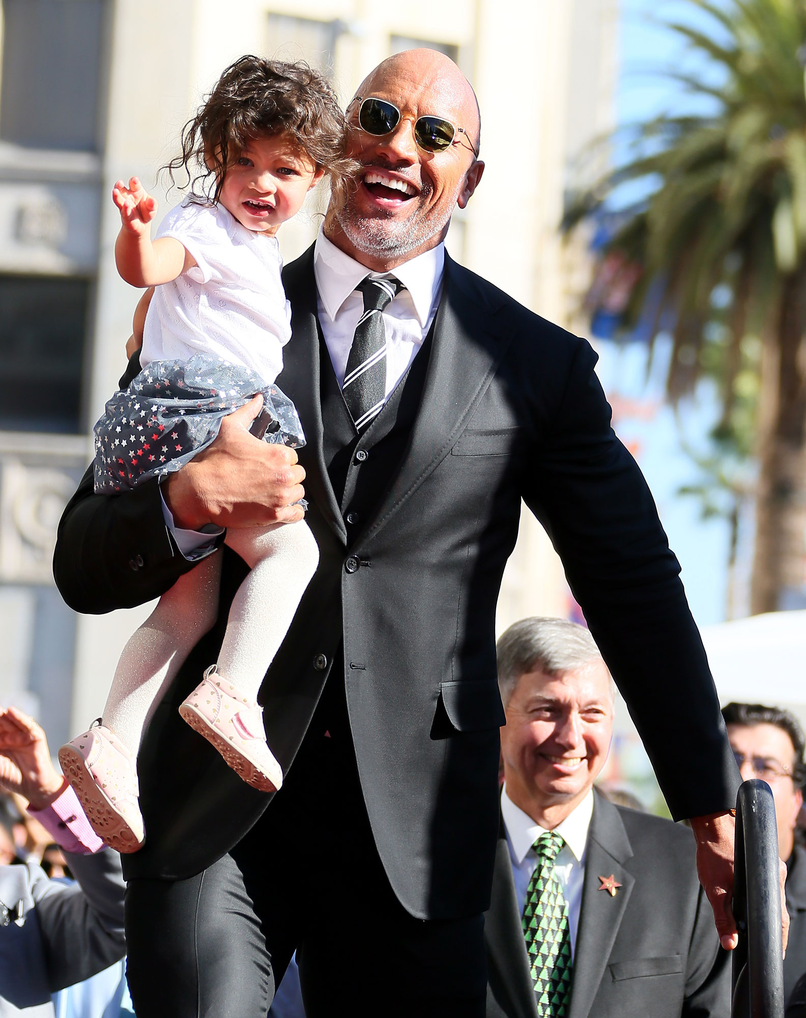 The Rock Says Christmas Morning With His Daughter Is 'Like Heaven'