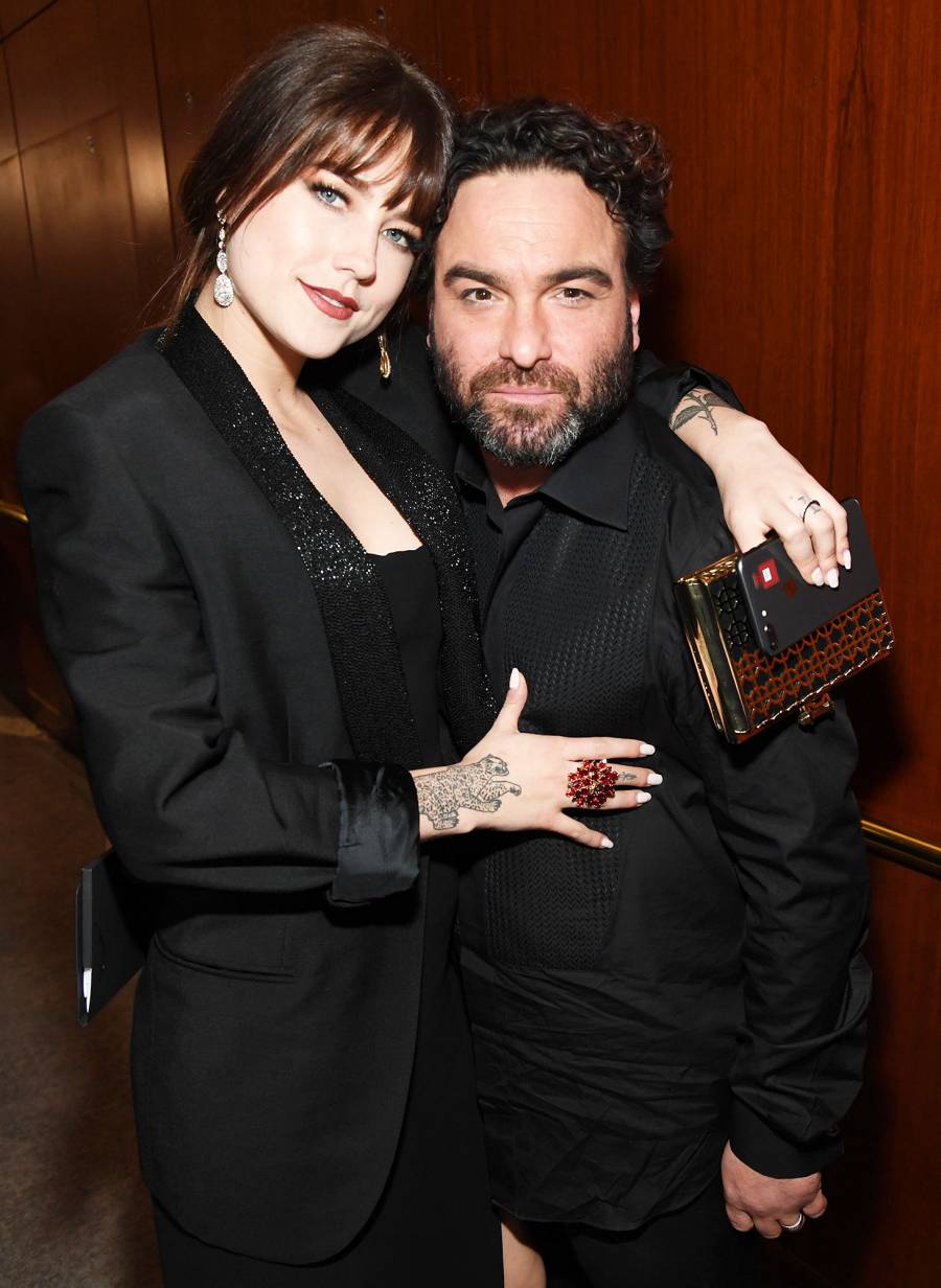 Golden Globes 2019 Afterparties Alaina Meyer Johnny Galecki