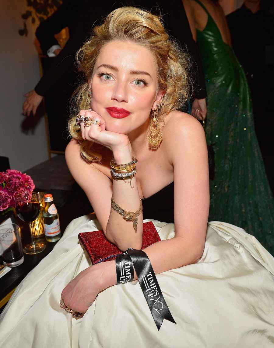 Golden Globes 2019 Afterparties Amber Heard