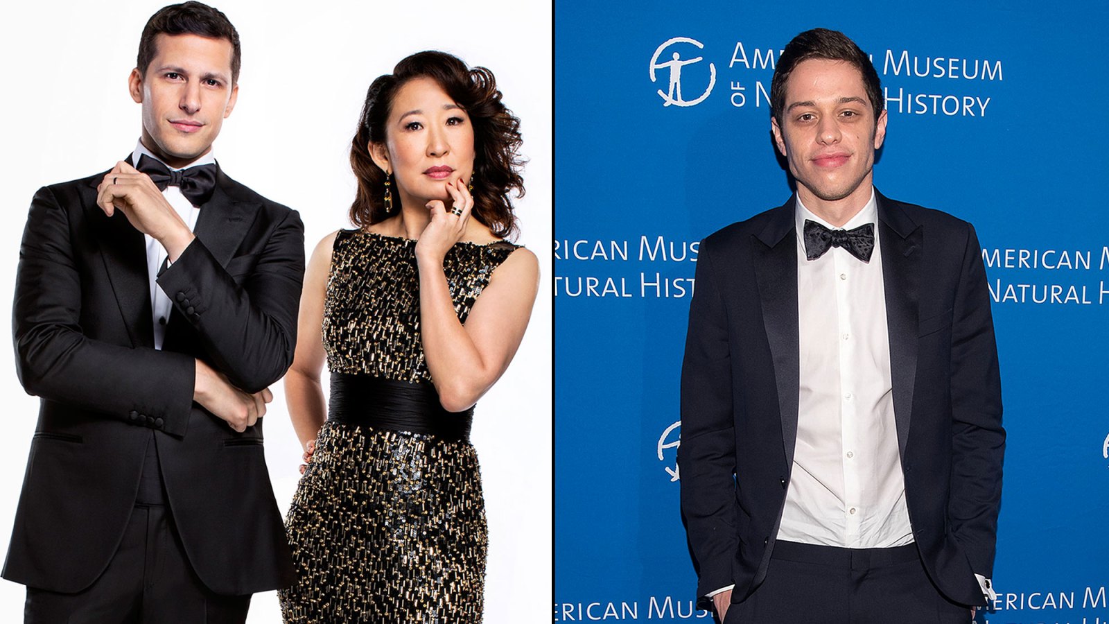 Andy Samberg and Sandra Oh on Pete Davidson: 'Leave Him Alone'