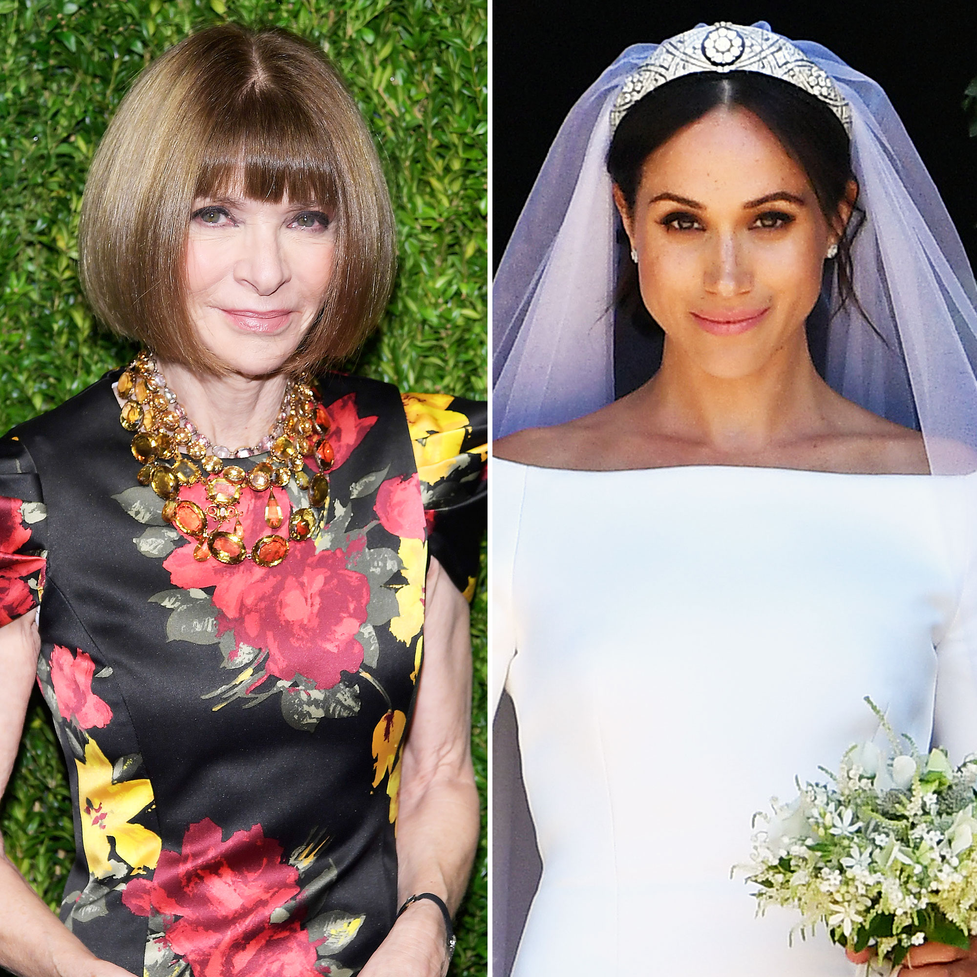 Anna Wintour Thoughts Duchess Meghan Wedding Dress
