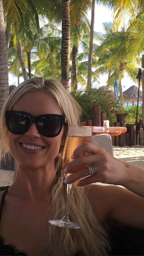 Christina El Moussa and Ant Anstead honeymoon in Bora Bora