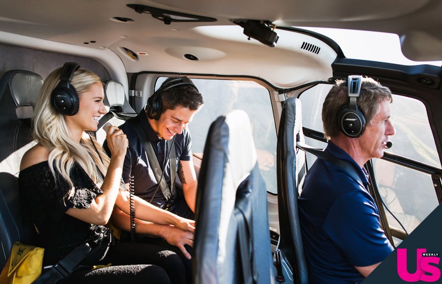 Arie Luyendyk Jr Lauren Burnham Helicopter Tour Hawaii