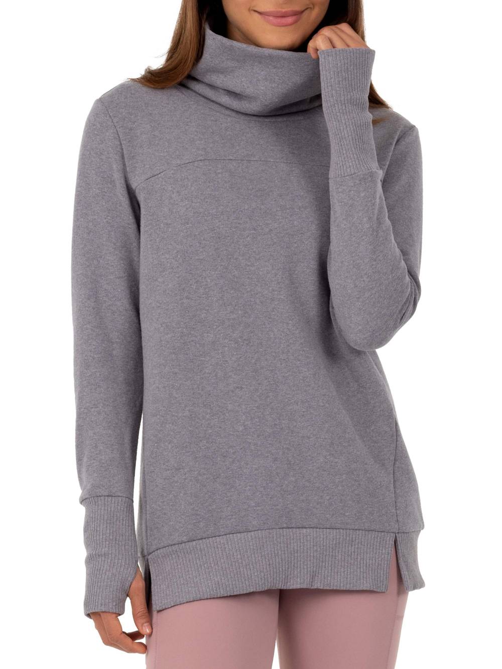 Athletic Works Women’s Fleece Cowlneck Sweatshirt