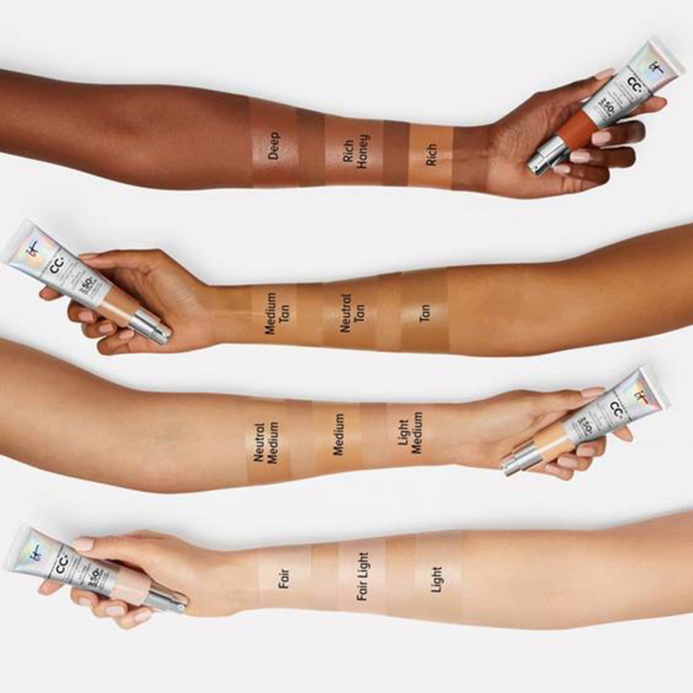 CC Cream Swatches