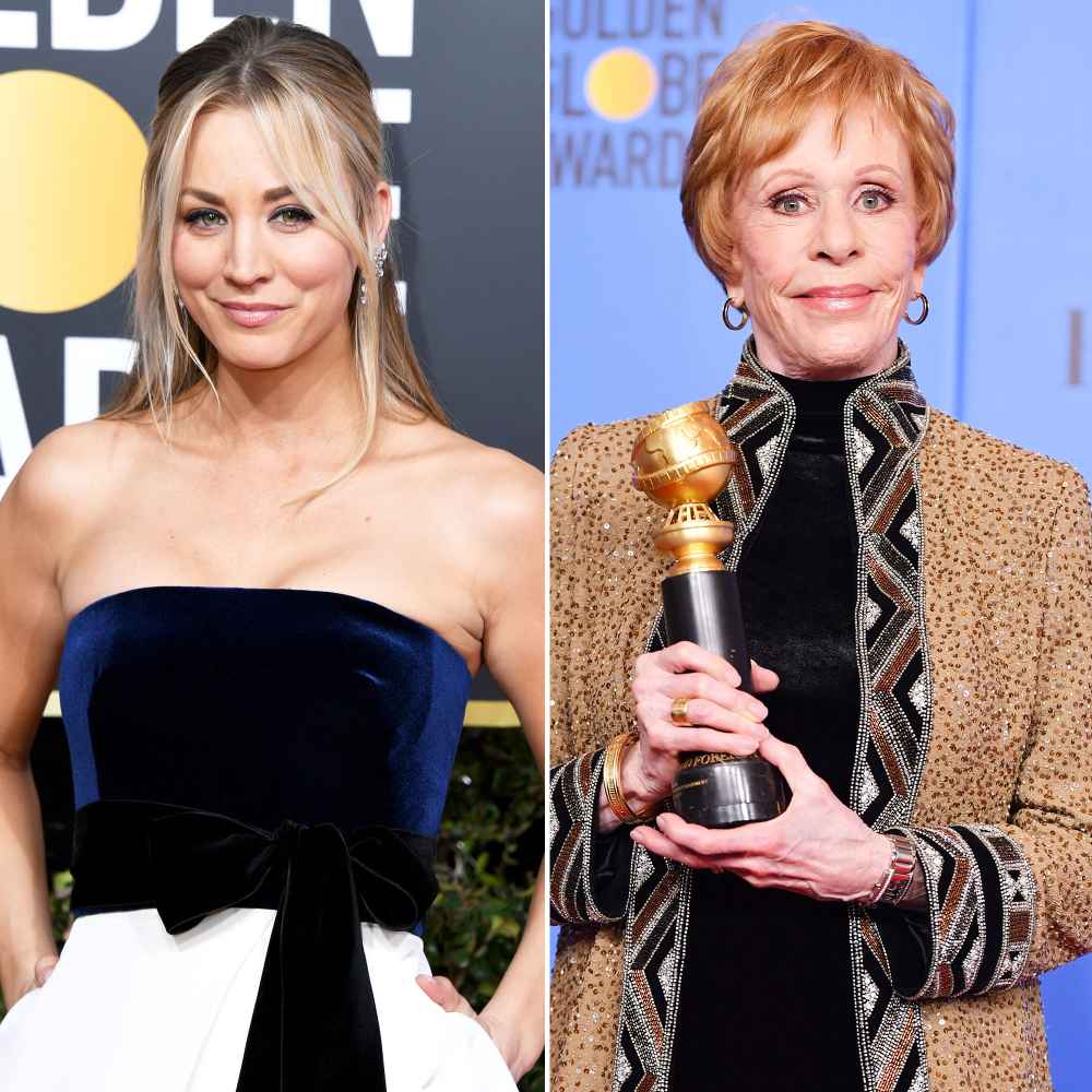 Kaley Cuoco Slams Critics Carol Burnett Standing Ovation