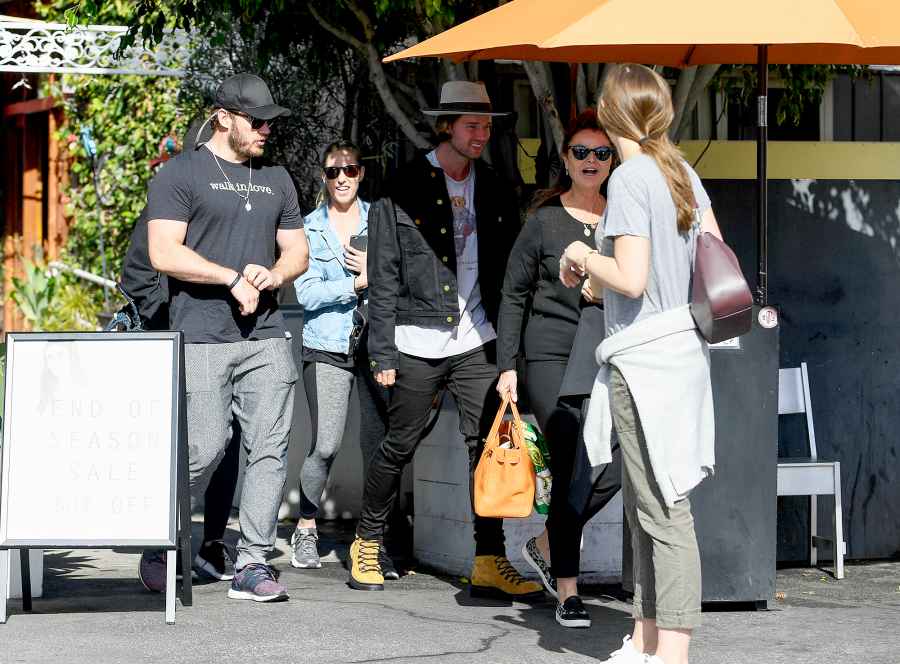 Chris-Pratt,-Katherine-Schwarzenegger,-Maria-Schriver-siblings-lunch