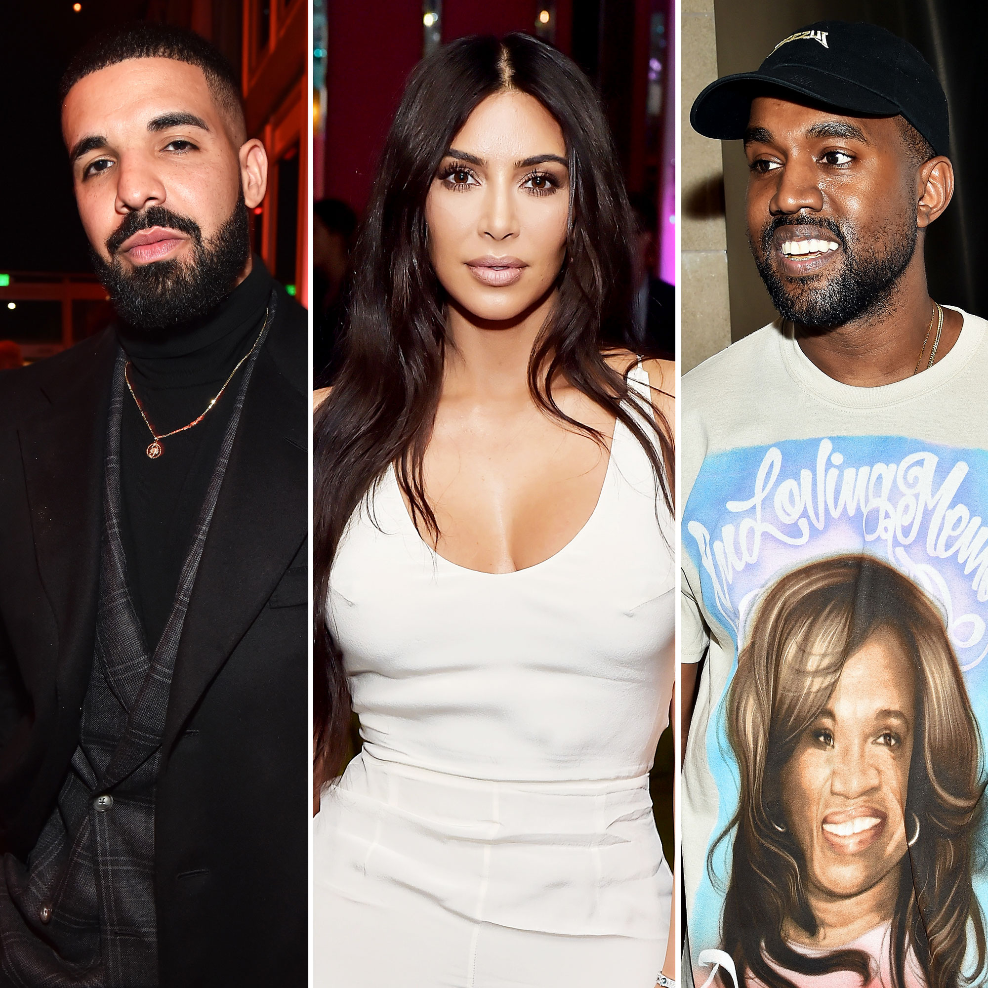 Drake Unfollows Kim Kardashian on Instagram After Kanye West Calls Him Out