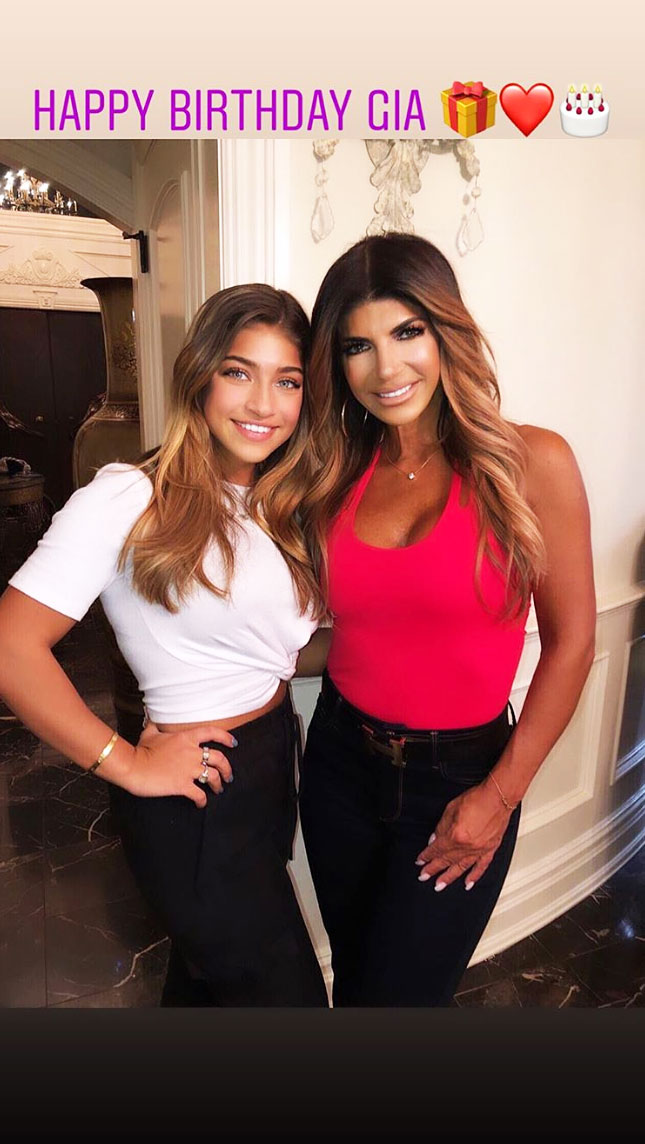 Gia Giudice Birthday Teresa Giudice No Ring