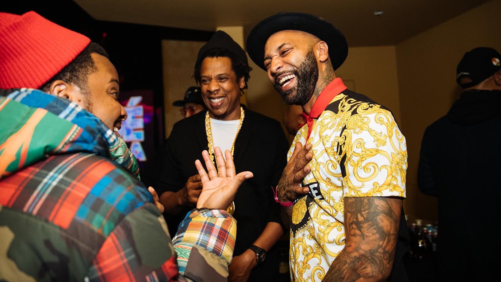 Jay Z, Meek Mill and Joe Budden