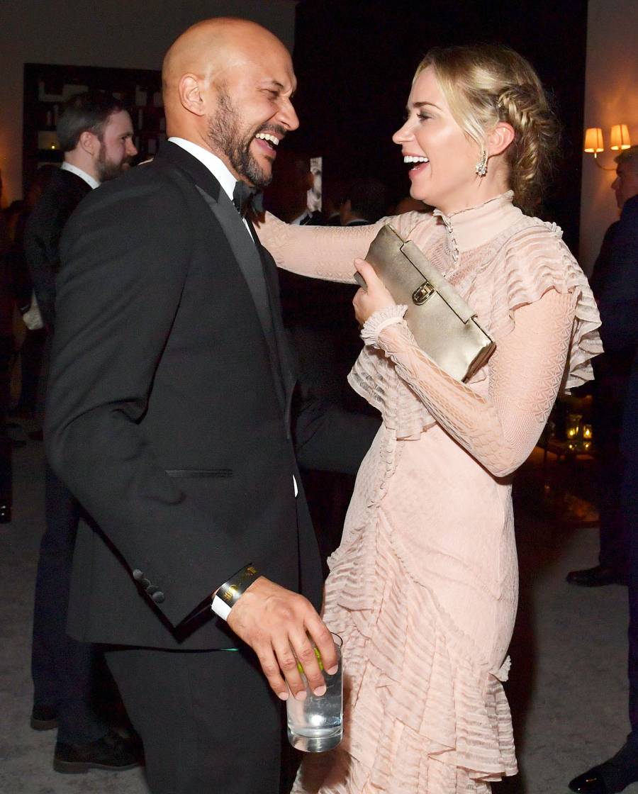 Golden Globes 2019 Afterparties Keegan-Michael Key Emily Blunt