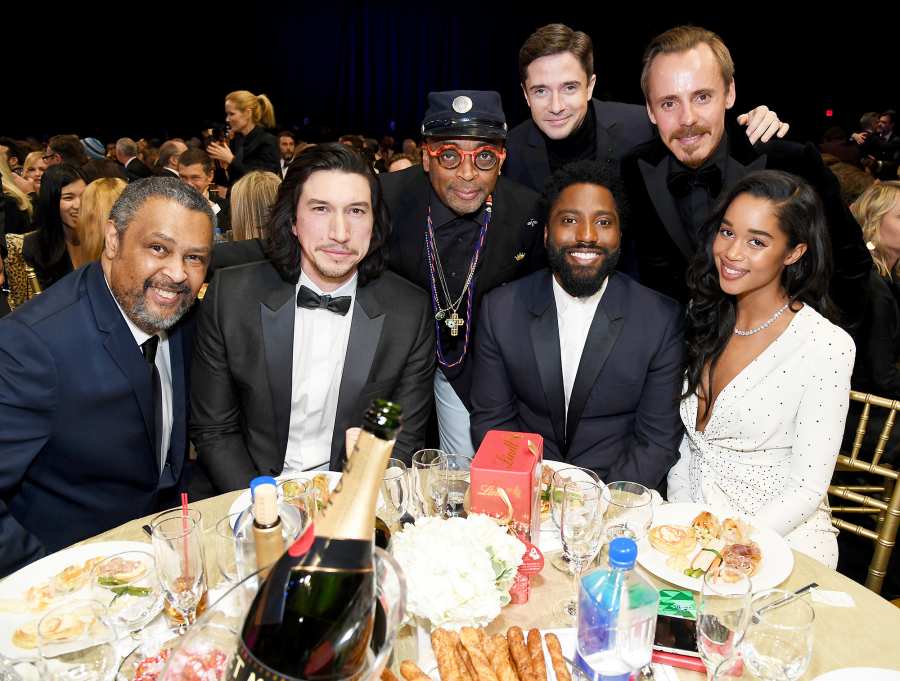 Kevin-Willmott,-Adam-Driver,-Spike-Lee,-Topher-Grace,-John-David-Washington,-Jasper-Paakkonen,-and-Laura-Harrier-critics-choice