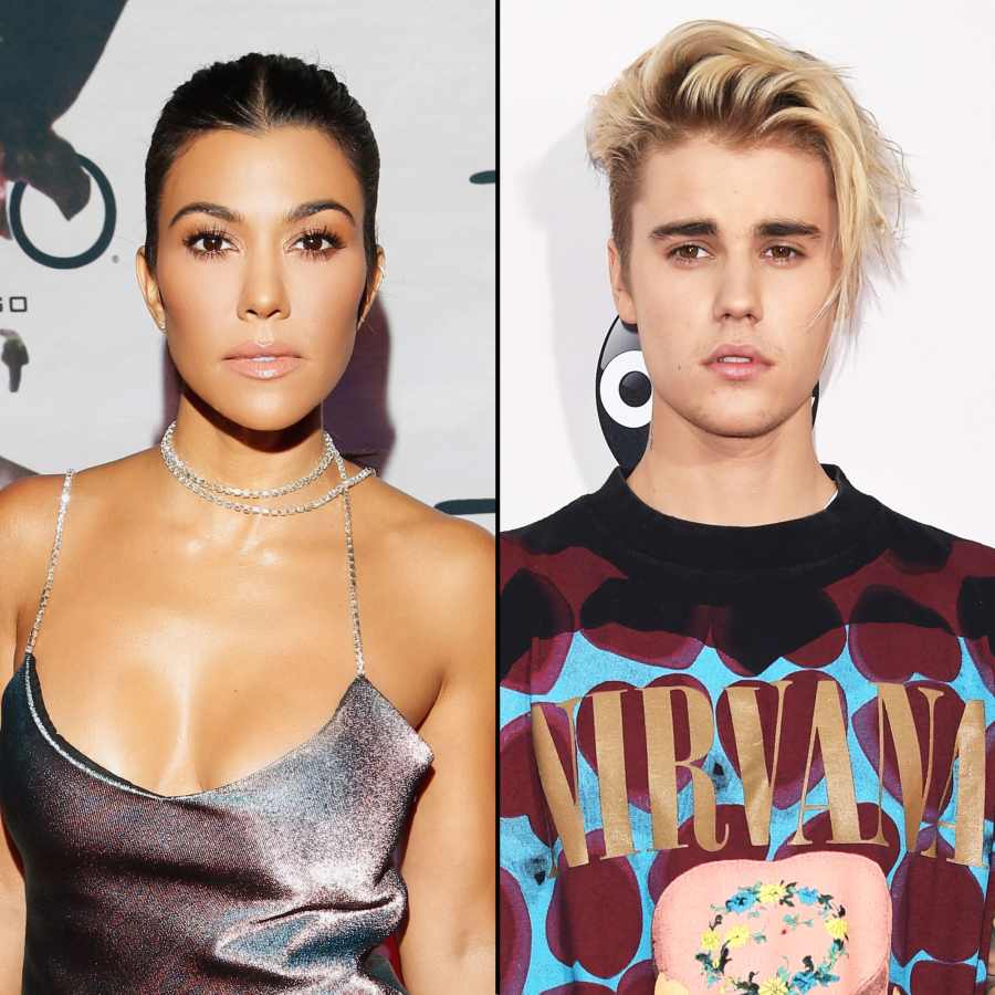 Kourtney Kardashian and Justin Bieber dating history