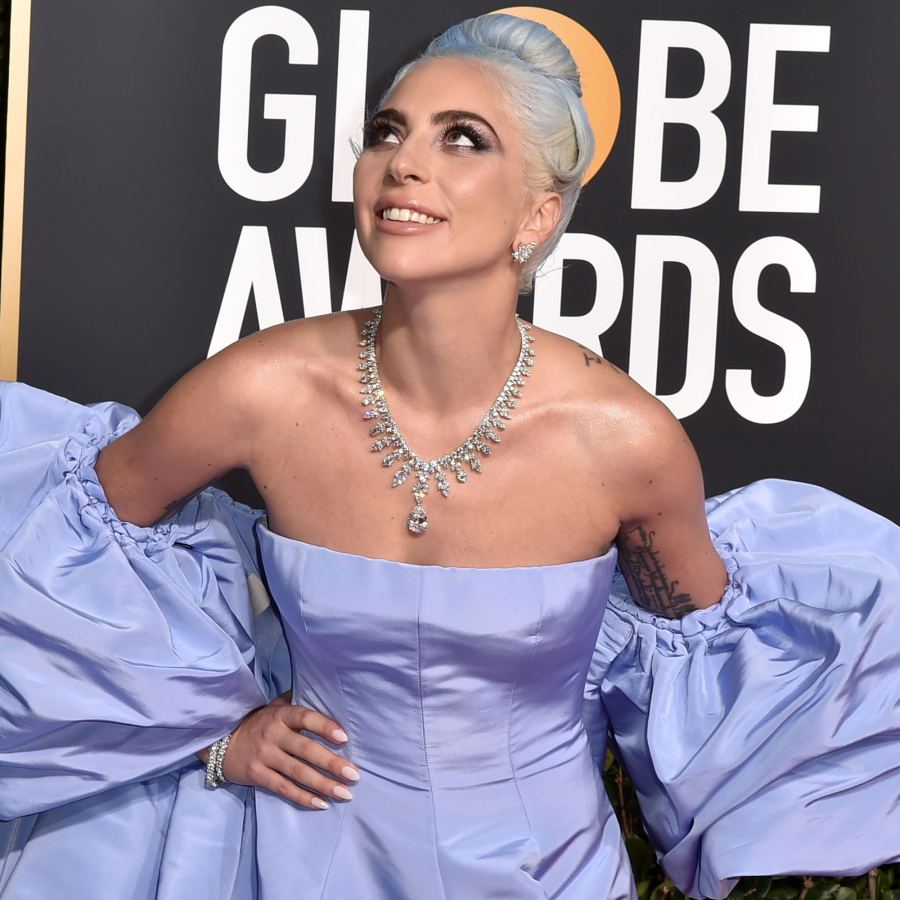 Golden Globes 2019 Fashion: Best Bling Lady Gaga