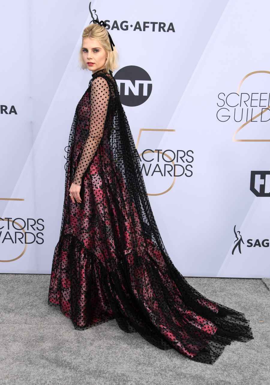 Lucy Boynton Wackiest Looks SAG Awards 2019