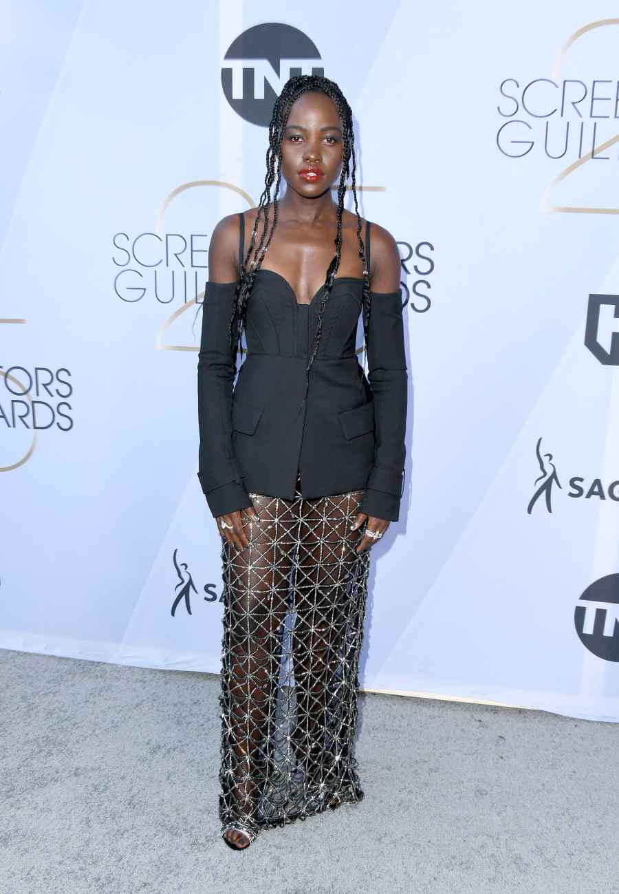 Lupita Nyong'o Wackiest Looks SAG Awards 2019