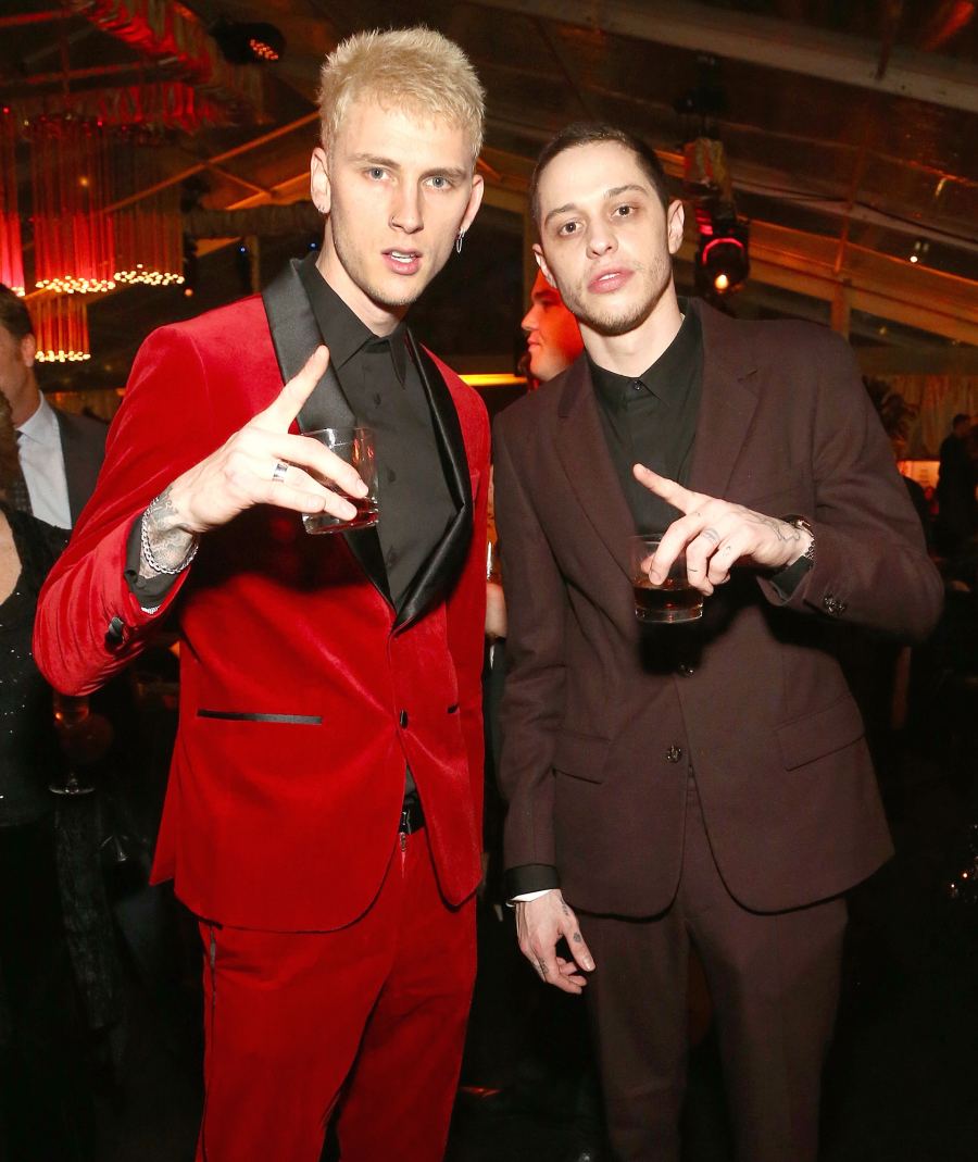 Golden Globes 2019 Afterparties Machine Gun Kelly Pete Davidso