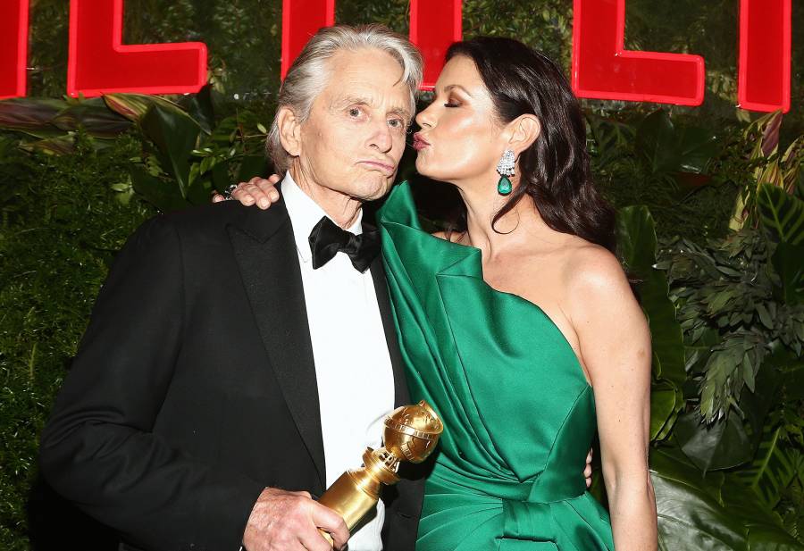 Golden Globes 2019 Afterparties Michael Douglas Catherine Zeta Jones