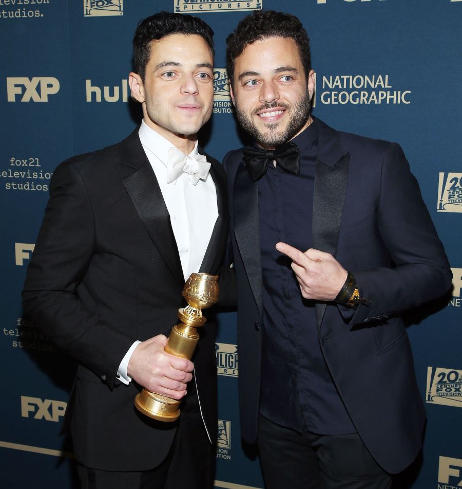 Golden Globes 2019 Afterparties Rami Malek Sami Malek