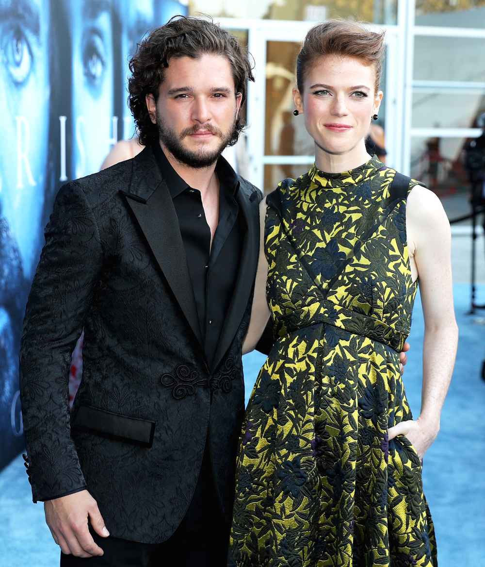 Rose Leslie Kit Harington Game of Thrones Last Season Break the Cast