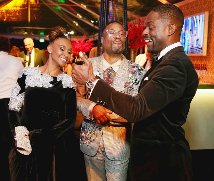 Golden Globes 2019 Afterparties Ryan Michelle Bathe Billy Porter Sterling K Brown