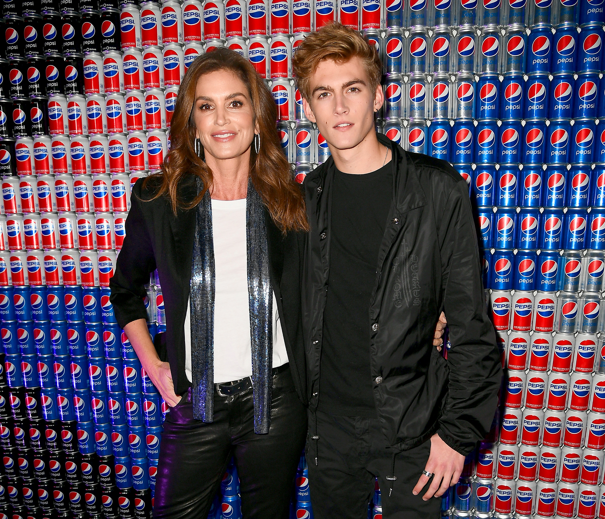Cindy Crawford and Presley Gerber
