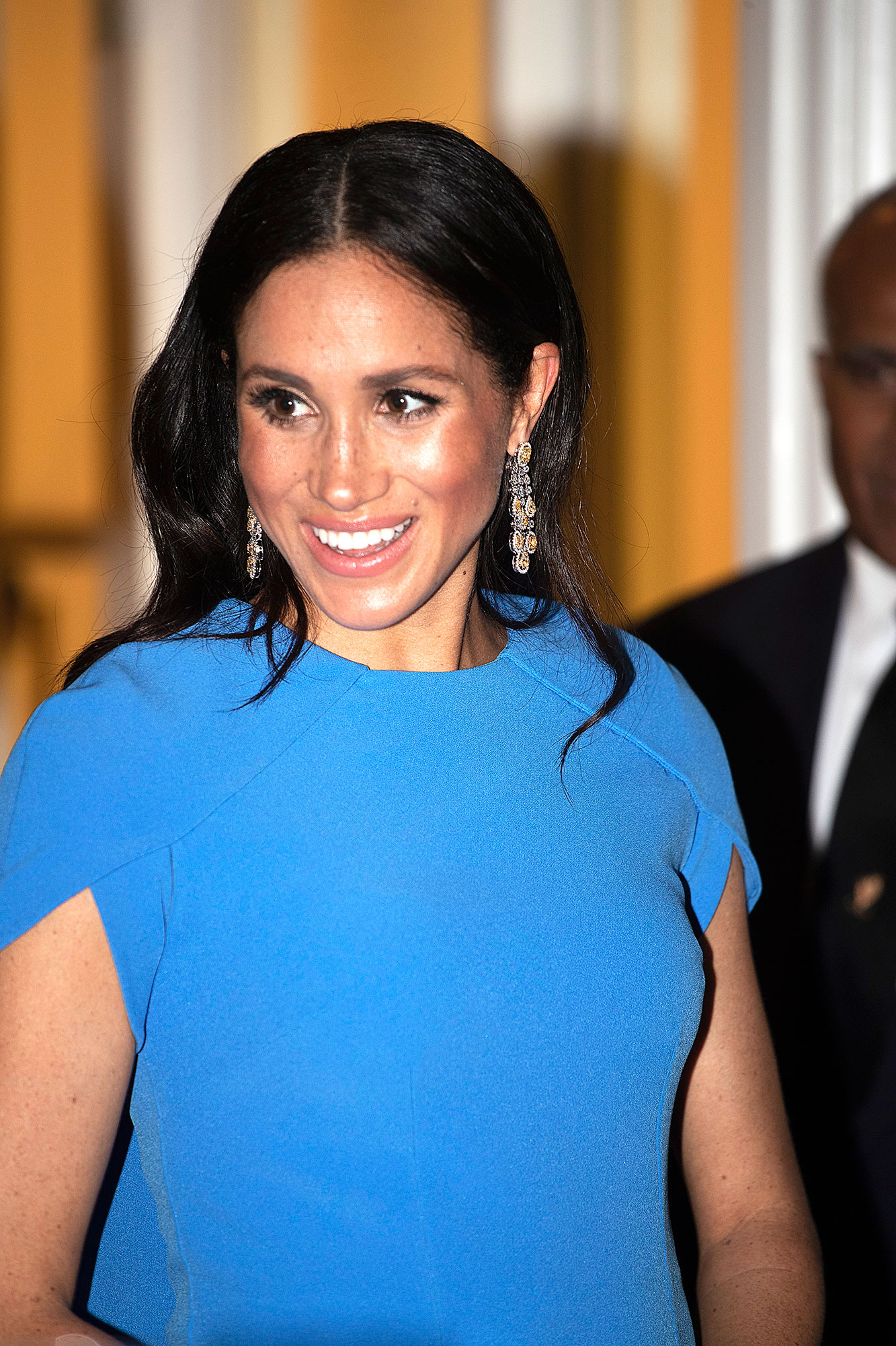 Megan Markle's Borrowed Diamond Earrings are Worth Over $650,000