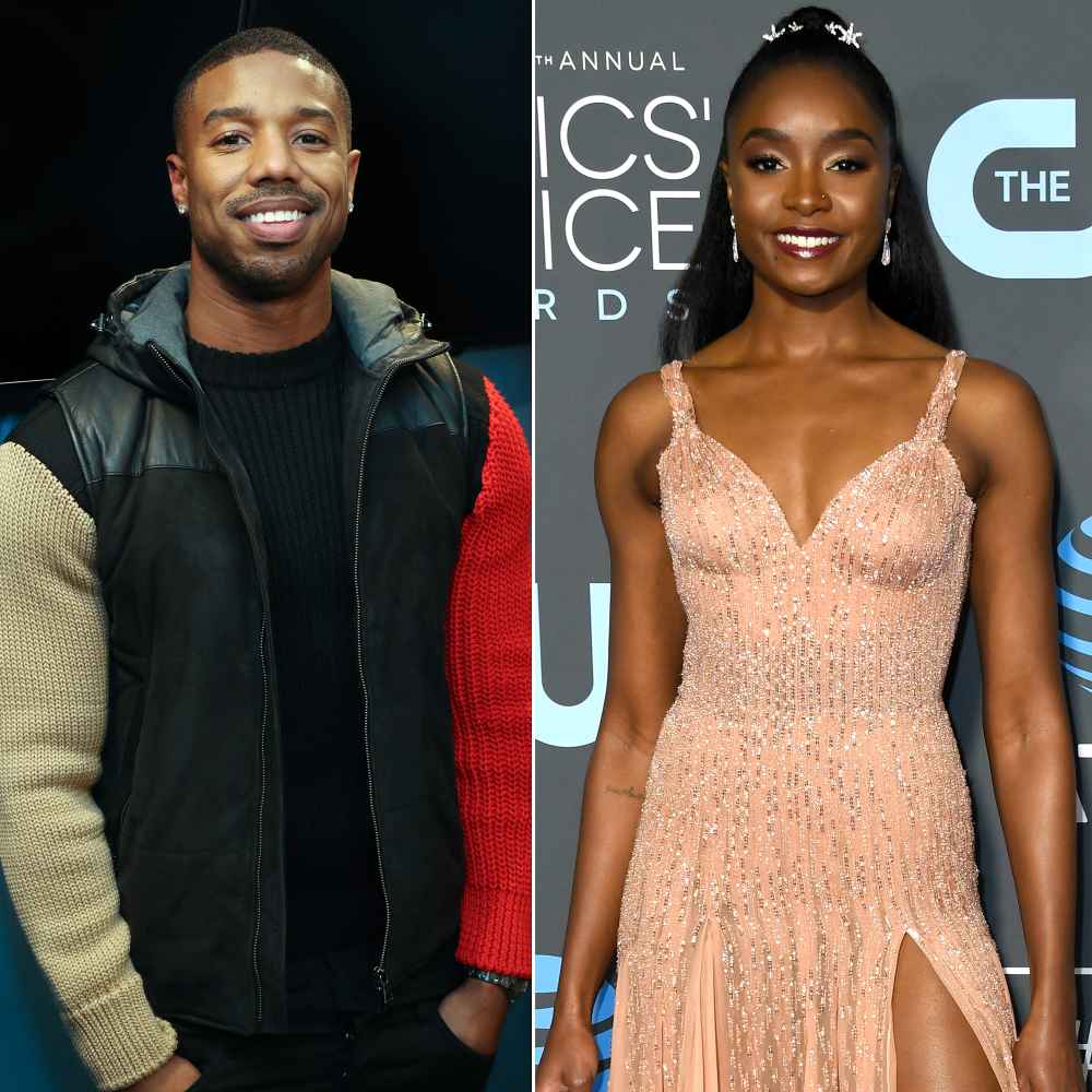 michael b jordan and kiki layne get flirty at sundance