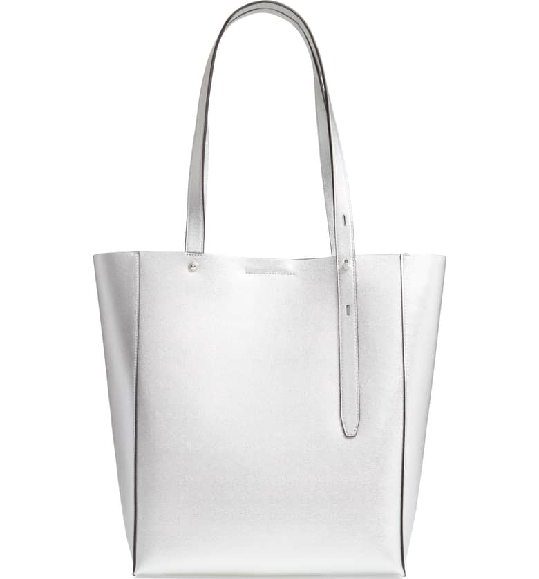 silver tote