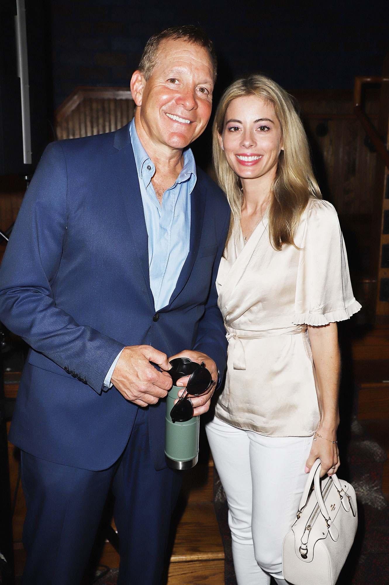Steve Guttenberg and Emily Smith