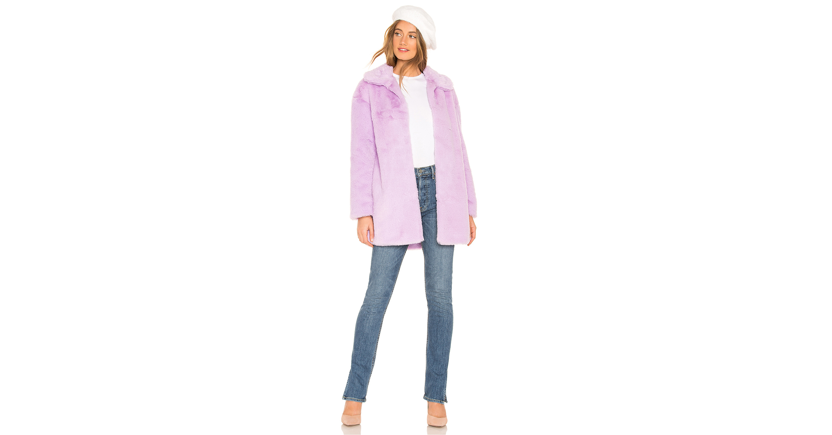 faux fur coat