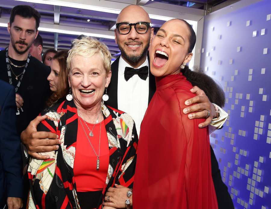 Inside Grammys 2019 Terria Joseph Swizz Beatz Alicia Keys