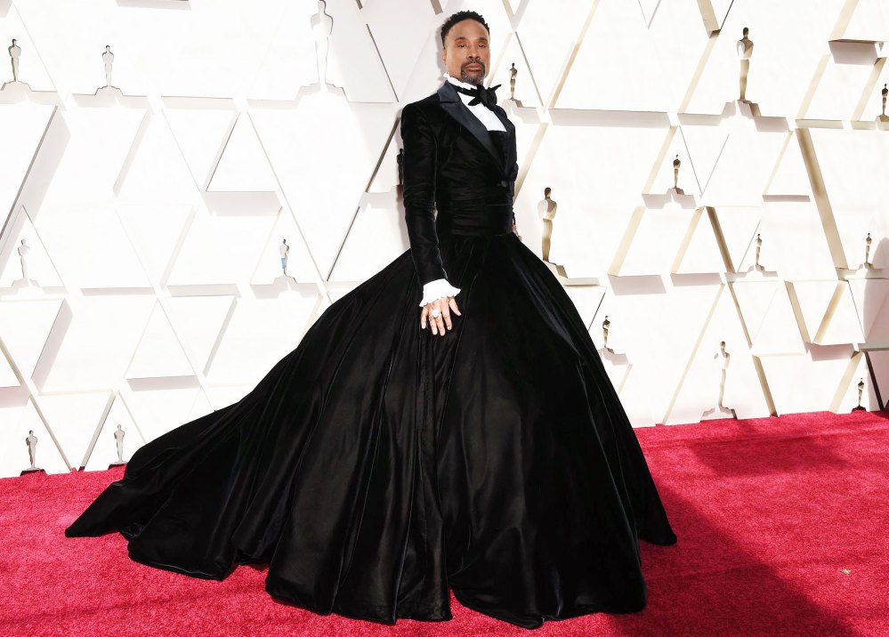 Billy Porter Oscars 2019 Custom Ballgown