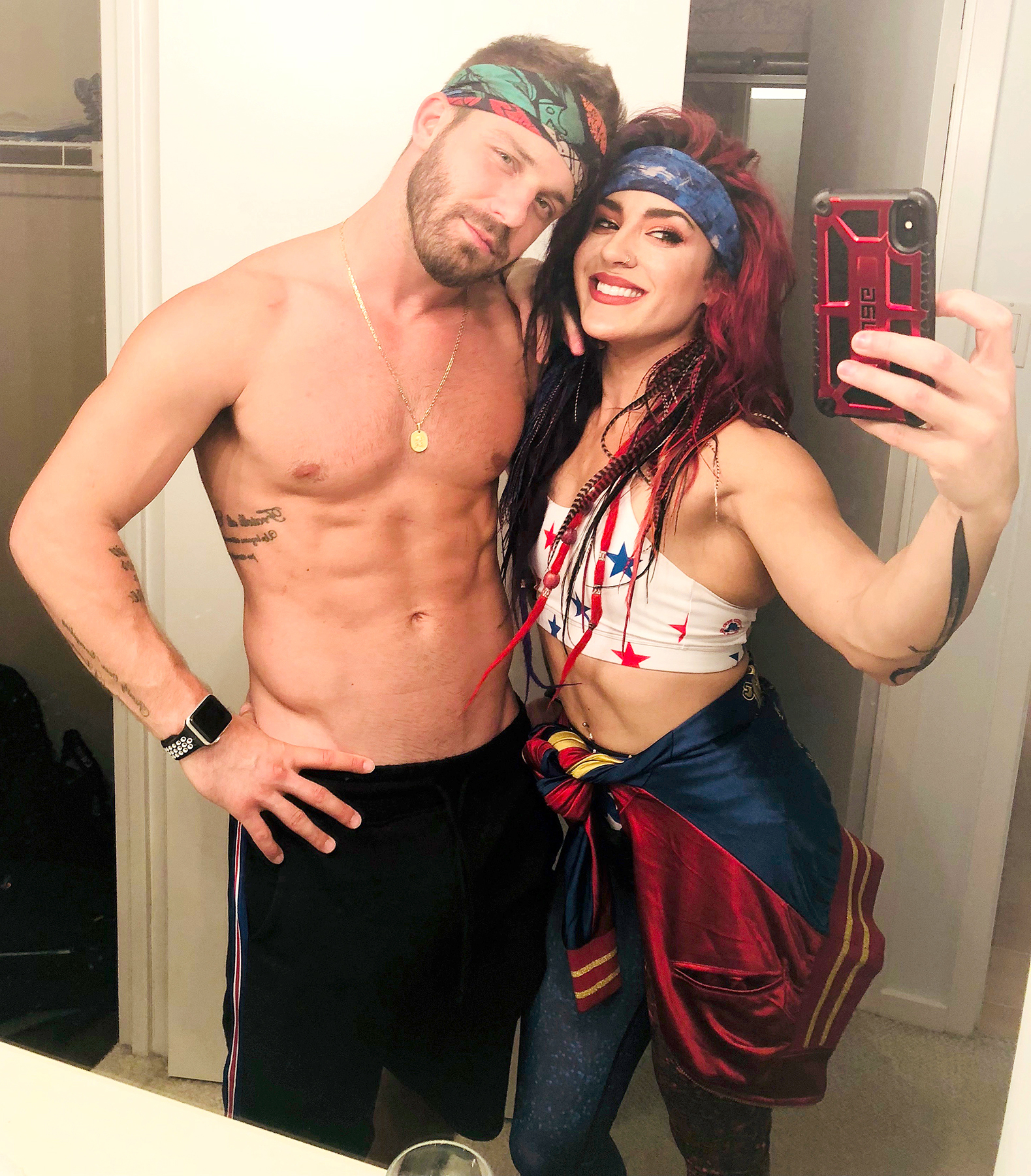 Cara-Maria-Sorbello-Paulie-Calafiore-back-together