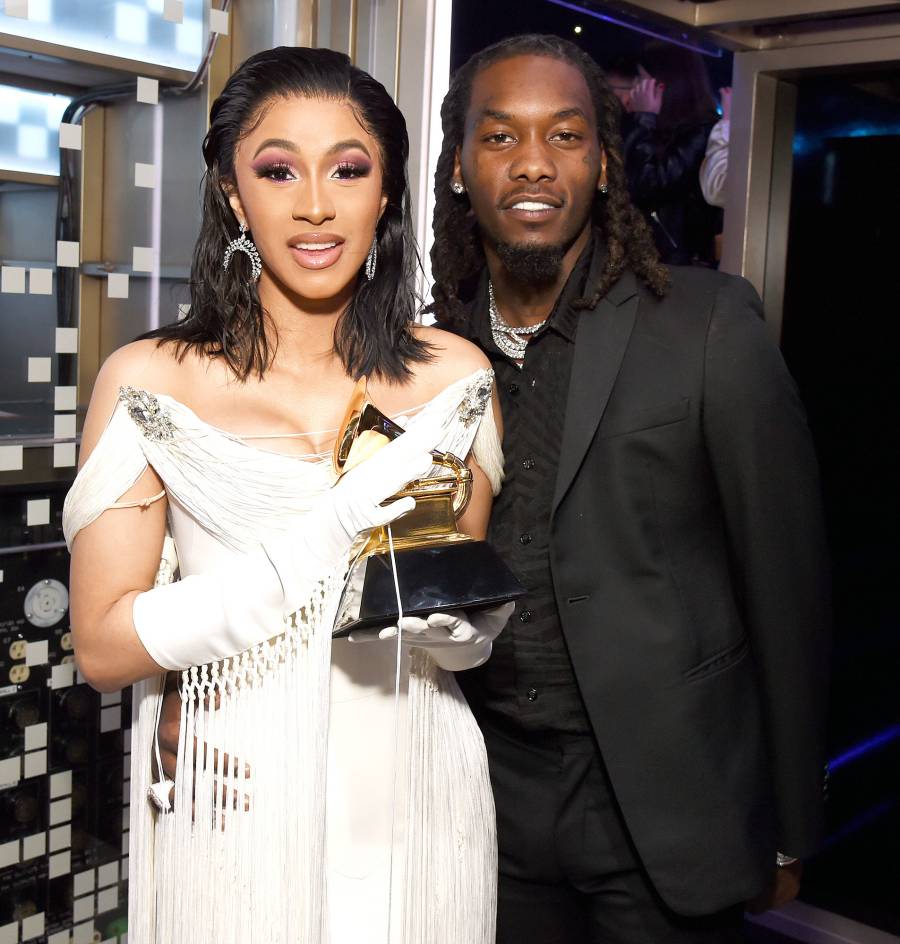 Inside Grammys 2019 Cardi B Offset