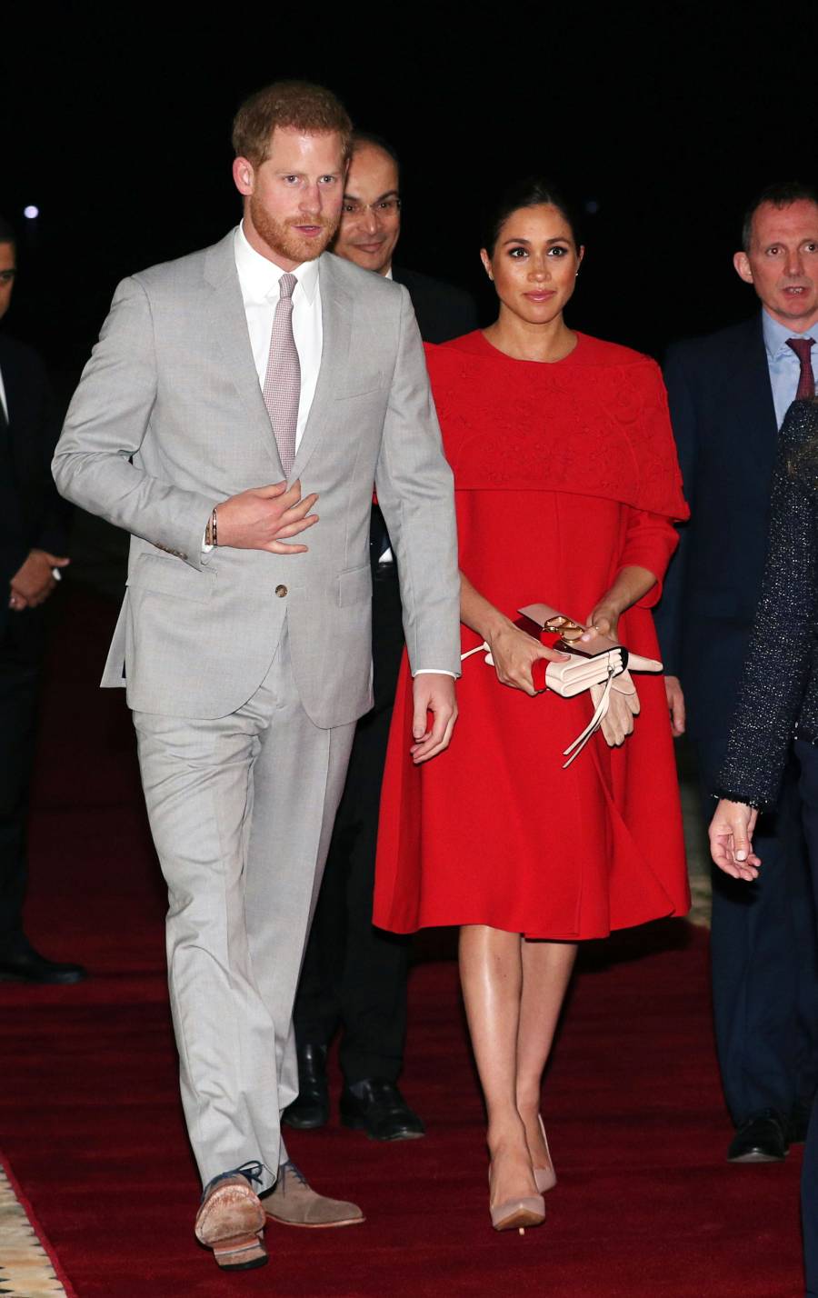 Duchess Meghan and Prince Harry Arrive in Morocco