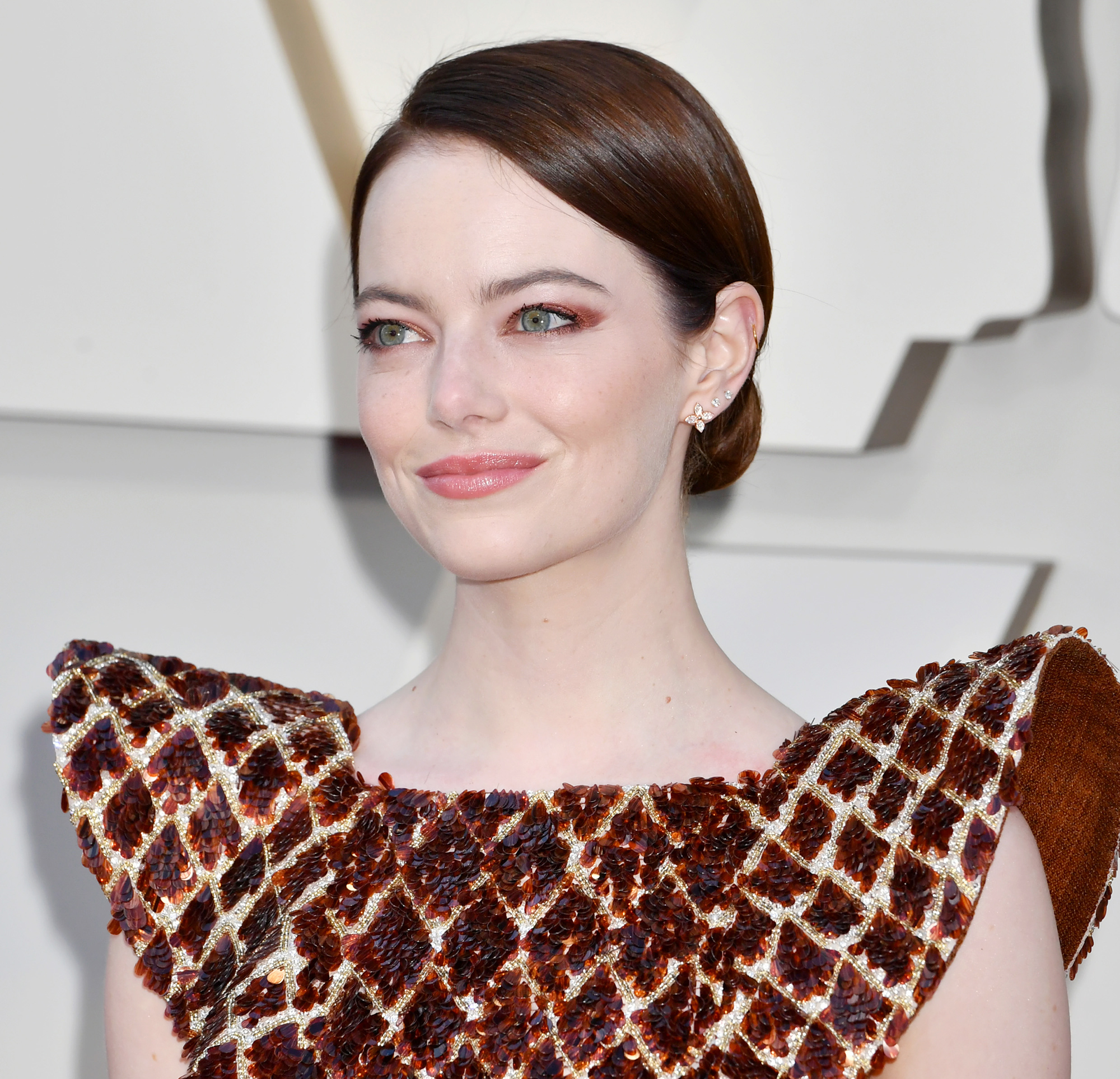 Emma Stone Oscars Hair