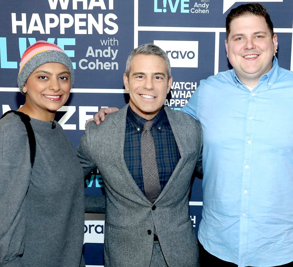 Fatima-Ali,-Andy-Cohen,-Joe-Flamm