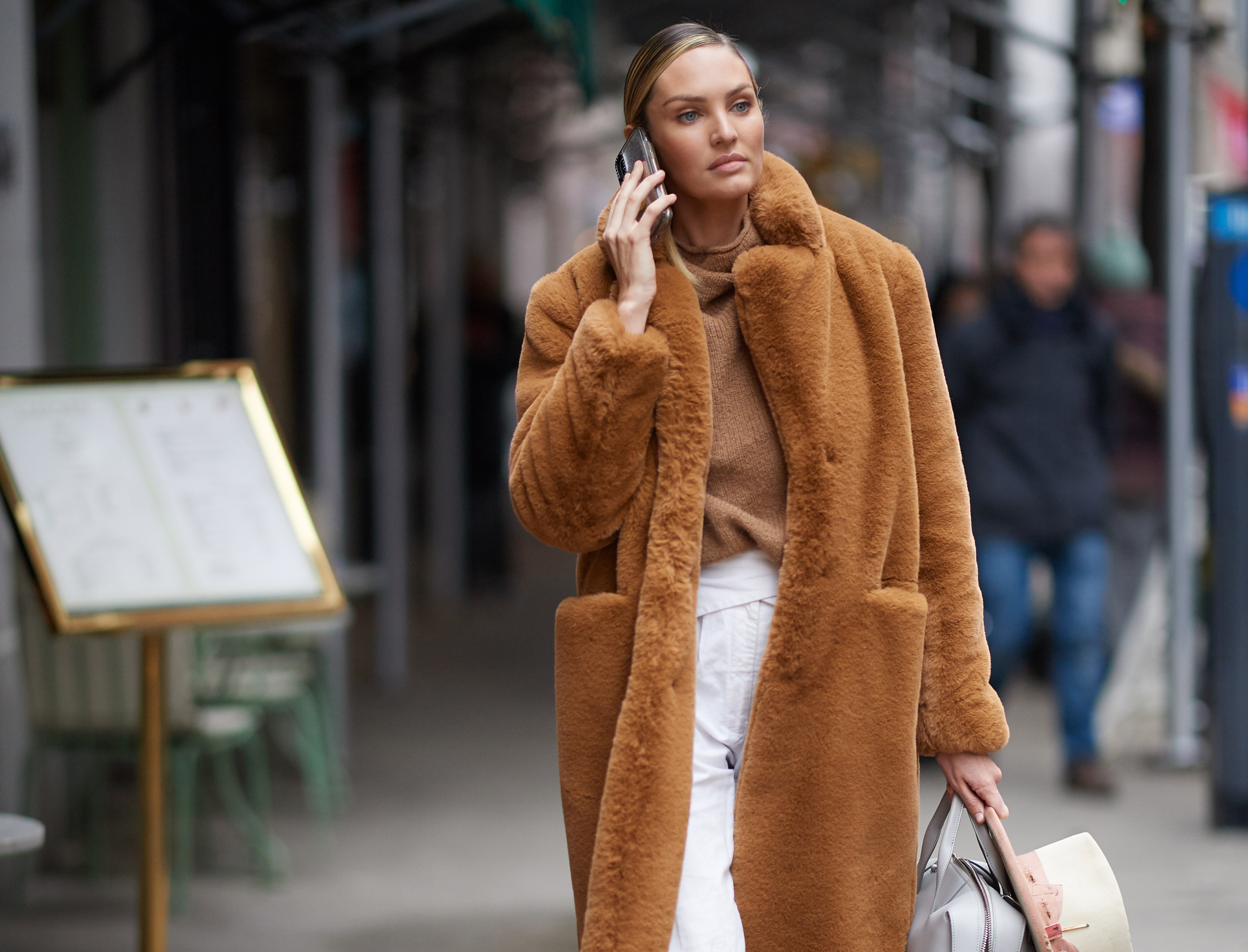 Fur Coat Model