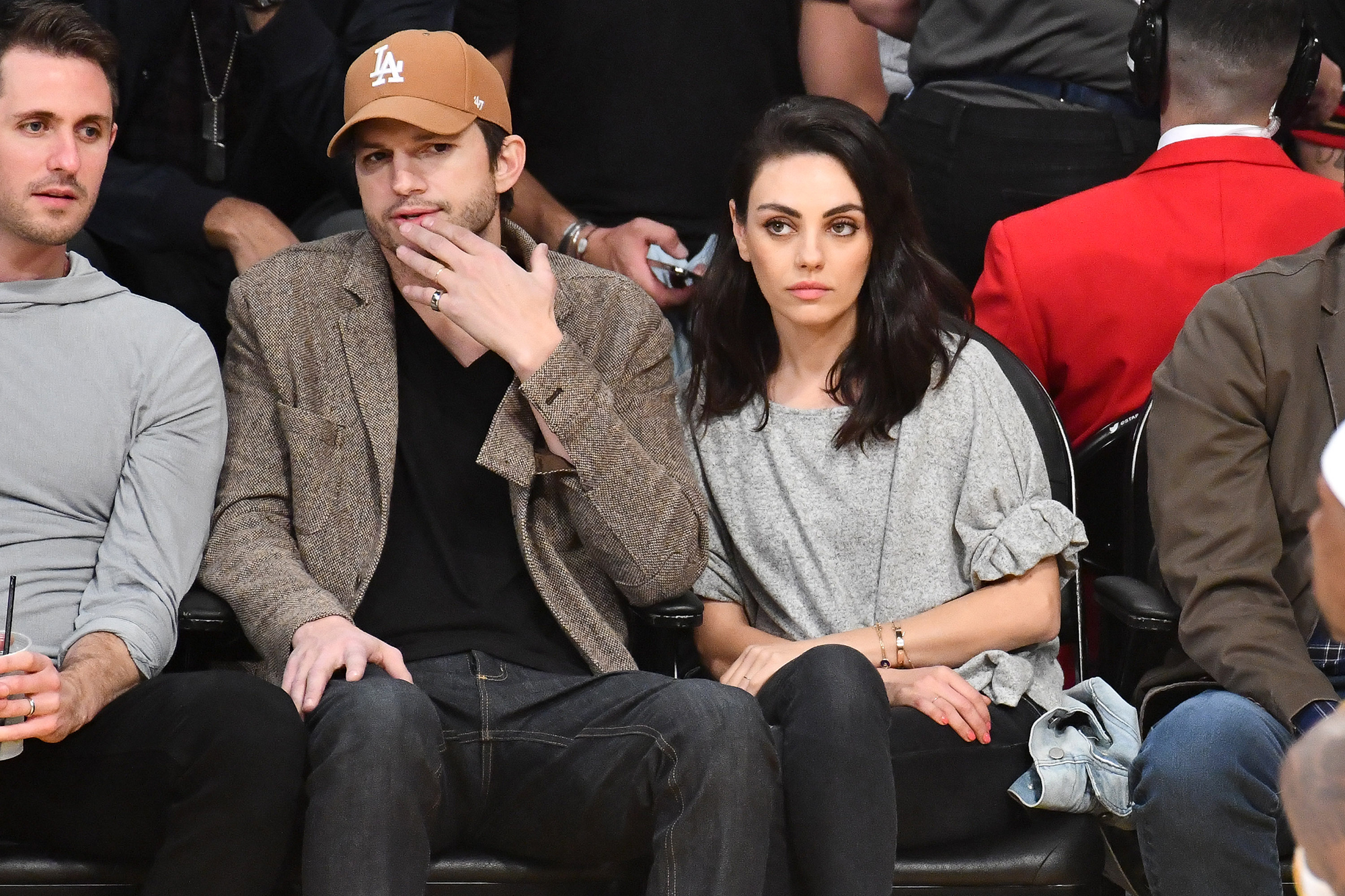 Ashton Kutcher and Mila Kunis
